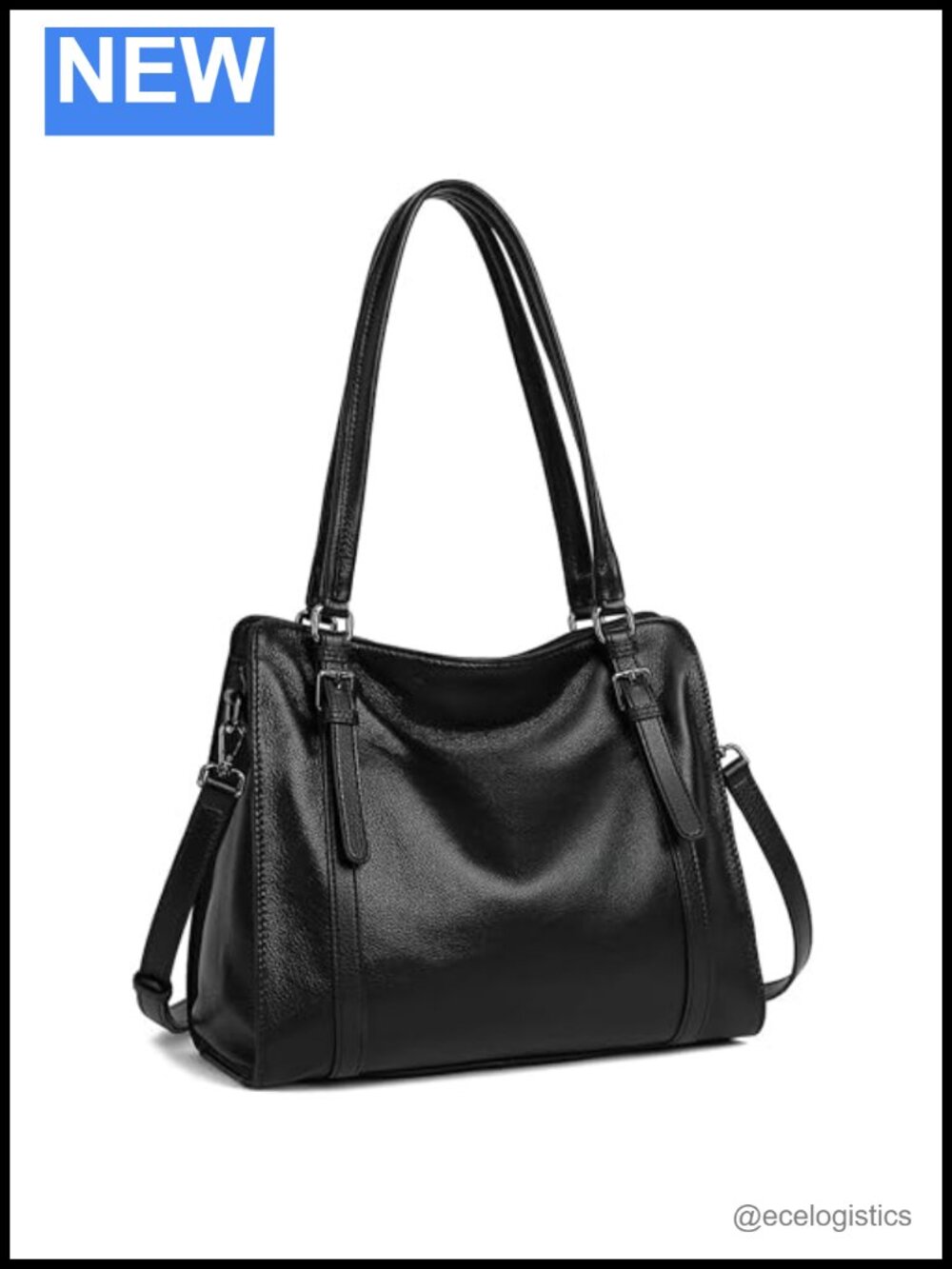 Genuine Leather Hobo Bag Crossbody Purse Adjustable Strap